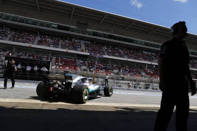Motorsports: FIA Formula One World Championship WM Weltmeisterschaft 2017, Grand Prix of Spain, 77 Valtteri Bottas (FIN, Mercedes AMG Petronas F1 Team), Barcelona Spain xHOCHxZWEIx