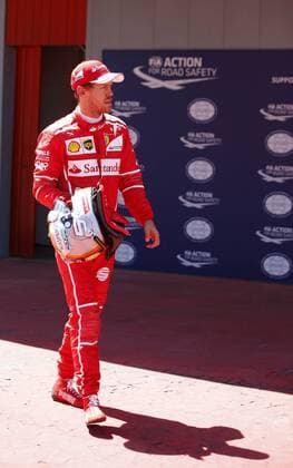 Motorsports: FIA Formula One World Championship WM Weltmeisterschaft 2017, Grand Prix of Spain, 5 Sebastian Vettel (GER, Scuderia Ferrari), Barcelona Spain xHOCHxZWEIx