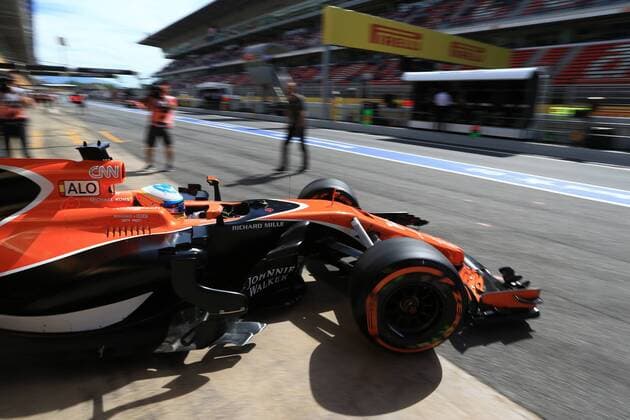 May 13th 2017, Circuit de Barcelona, Catalunya, Spain; Spanish Formula One Grand Prix, qualifying sessions; Fernando Alonso - McLaren Honda MCL32 xLeannexBoonx  ActionPlus11878838