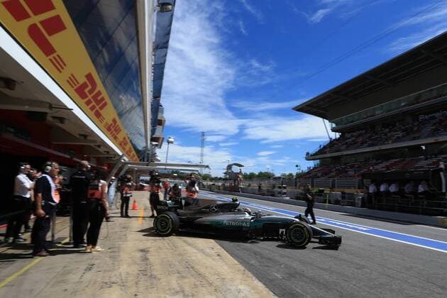 May 13th 2017, Circuit de Barcelona, Catalunya, Spain; Spanish Formula One Grand Prix, qualifying sessions; Valtteri Bottas - Mercedes AMG Petronas F1 W08 EQ Energy+ xLeannexBoonx  ActionPlus11878843