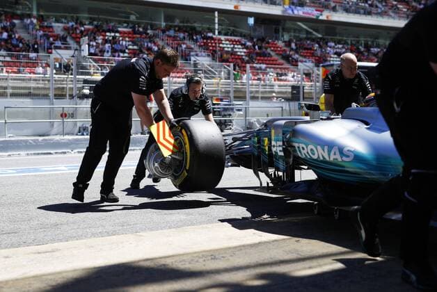 Motorsports: FIA Formula One World Championship WM Weltmeisterschaft 2017, Grand Prix of Spain, 44 Lewis Hamilton (GBR, Mercedes AMG Petronas F1 Team), Barcelona Spain xHOCHxZWEIx