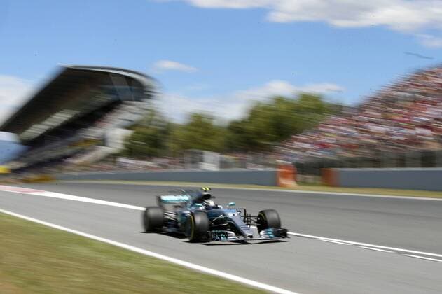 Motorsports: FIA Formula One World Championship WM Weltmeisterschaft 2017, Grand Prix of Spain, 77 Valtteri Bottas (FIN, Mercedes AMG Petronas F1 Team), Barcelona Spain xHOCHxZWEIx