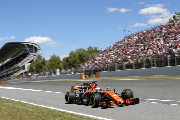 Motorsports: FIA Formula One World Championship WM Weltmeisterschaft 2017, Grand Prix of Spain, 14 Fernando Alonso (ESP, McLaren Honda), Barcelona Spain xHOCHxZWEIx