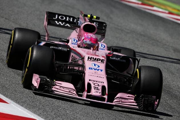 Spanish Grand Prix, Barcelona 11 - 14 May 2017 Esteban Ocon (FRA) Sahara Force India F1 VJM10. 13.05.2017. 