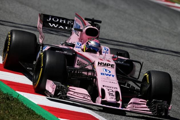 Spanish Grand Prix, Barcelona 11 - 14 May 2017 Sergio Perez (MEX) Sahara Force India F1 VJM10. 13.05.2017. 