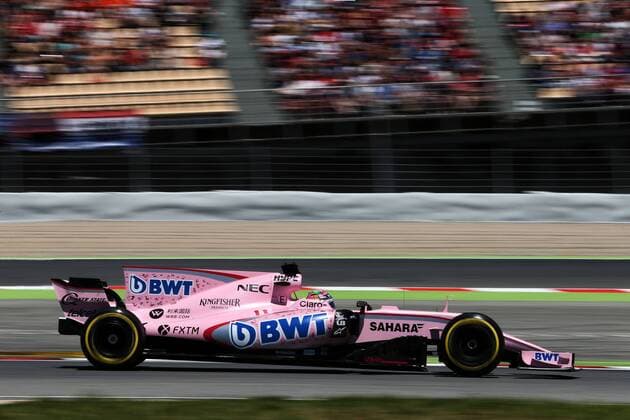 Spanish Grand Prix, Barcelona 11 - 14 May 2017 Sergio Perez (MEX) Sahara Force India F1 VJM10. 13.05.2017. 