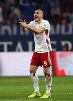 Kyriakos Papadopoulos (Hamburg) versucht seine Mitspieler noch einmal zu motivieren beim Spiel FC Schalke 04 vs. Hamburger SV, Fussball, 1. Bundesliga, 13.05.2017 Gelsenkirchen Copyright: xHommesx Eibner-Pressefotox EP_mhs