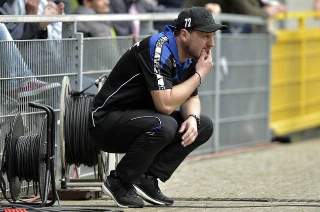 13-05-2017 pmk MZ114272 Fussball Herren 3.Liga Saison 2016 2017 SC Paderborn Steffen Baumgart -Trainer- Paderborn