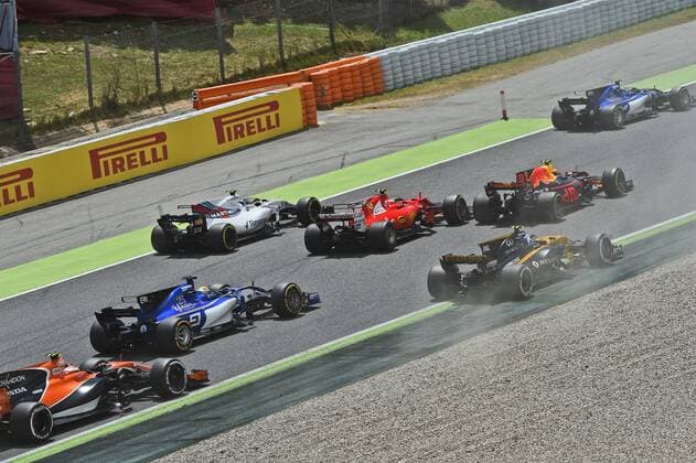 Start, Grosser Preis von Spanien 2017, Rennen, Motorsport, Formel 1, 14.05.2017, Barcelona Copyright: xAndre Eibner-Pressefotox EP_JAE