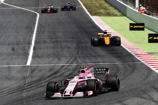 Spanish Grand Prix, Barcelona 11 - 14 May 2017 Esteban Ocon (FRA) Sahara Force India F1 VJM10. 14.05.2017. 