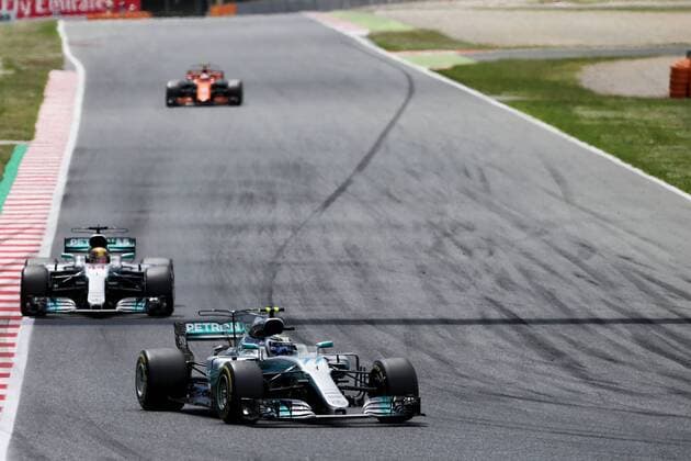 Spanish Grand Prix, Barcelona 11 - 14 May 2017 Valtteri Bottas (FIN) Mercedes AMG F1 W08. 14.05.2017. 