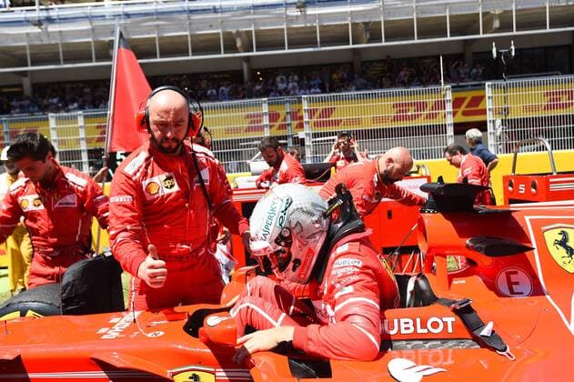 Sebastian Vettel, Grosser Preis von Spanien 2017, Rennen, Motorsport, Formel 1, 14.05.2017, Barcelona Copyright: xAndre Eibner-Pressefotox EP_JAE