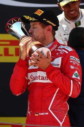 Spanish Grand Prix, Barcelona 11 - 14 May 2017 2nd place Sebastian Vettel (GER) Ferrari SF70H. 14.05.2017. 