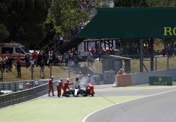 Motorsports: FIA Formula One World Championship WM Weltmeisterschaft 2017, Grand Prix of Spain, 77 Valtteri Bottas (FIN, Mercedes AMG Petronas F1 Team), Barcelona Spain xHOCHxZWEIx