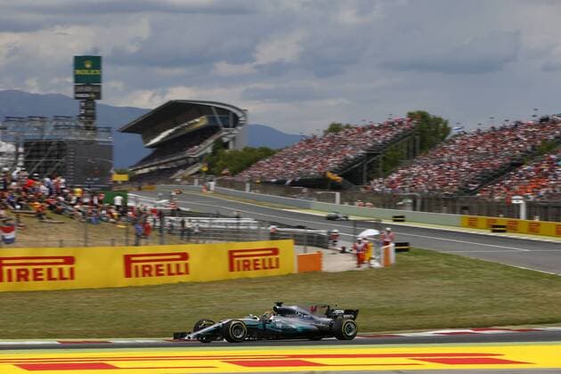 Motorsports: FIA Formula One World Championship WM Weltmeisterschaft 2017, Grand Prix of Spain, 44 Lewis Hamilton (GBR, Mercedes AMG Petronas F1 Team), Barcelona Spain xHOCHxZWEIx