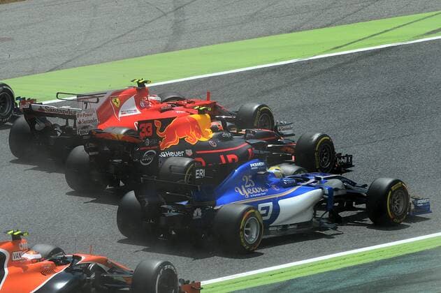 170514 Marcus Ericsson, SWE under Spaniens Grand Prix den 14 maj 2017 i Barcelona.  Copyright: PatrikxLundin BB170514BB410