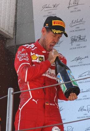 Sebastian Vettel, Scuderia Ferrari, formula 1 GP, Spanien in Barcelona 14.05.2017 Photo:mspb Jackie Weiss Sebastian Vettel, formula 1 GP, Spanien