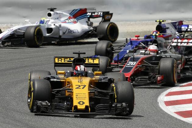 Motorsports: FIA Formula One World Championship WM Weltmeisterschaft 2017, Grand Prix of Spain, 27 Nico Hulkenberg (GER, Renault F1 Team), Barcelona Spain xHOCHxZWEIx