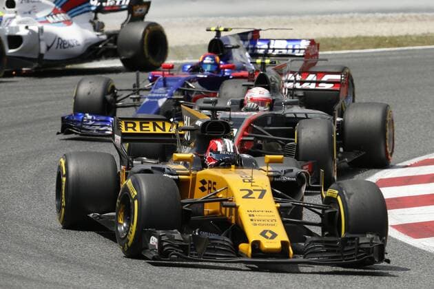 Motorsports: FIA Formula One World Championship WM Weltmeisterschaft 2017, Grand Prix of Spain, 27 Nico Hulkenberg (GER, Renault F1 Team), Barcelona Spain xHOCHxZWEIx