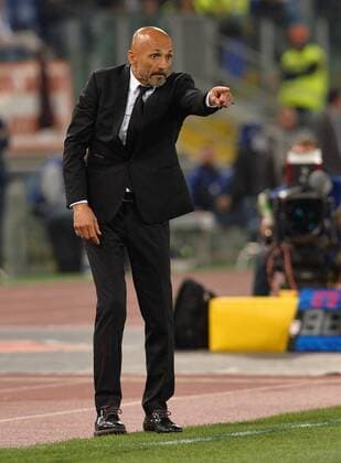 May 14, 2017 - Rome, Lazio, Italy - Luciano Spalletti during the Italian Serie A football match between A.S. Roma and F.C. Juventus at the Olympic Stadium in Rome, on may 14, 2017. AS Roma v Juventus FC - Serie A  - ZUMAn230 20170514_zaa_n230_151 Copyright: xSilviaxLorex