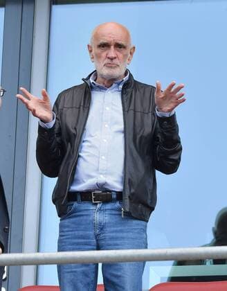 14.05.2017, Fussball GER, 2. Bundesliga Saison 2016 2017, 33. Spieltag, Hannover 96 - VfB Stuttgart 1-0, Praesident Martin Kind (Hannover 96)