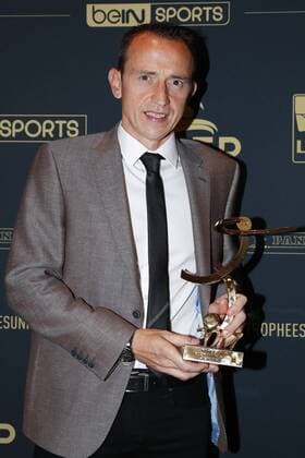 Ruddy Buquet ( Trophee Meilleur Arbitre L1 ) FOOTBALL : Trophees UNFP - Beinsports - 15 05 2017 GwendolineLeGoff Panoramic 