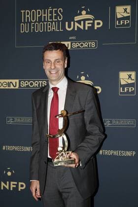 Alexandre Castro ( Trophee Meilleur Arbitre Dominos L2 ) FOOTBALL : Trophees UNFP - Beinsports - 15 05 2017 GwendolineLeGoff Panoramic 