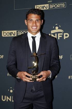 Thiago Silva ( Trophee du 11 type de L1 ) FOOTBALL : Trophees UNFP - Beinsports - 15 05 2017 GwendolineLeGoff Panoramic 