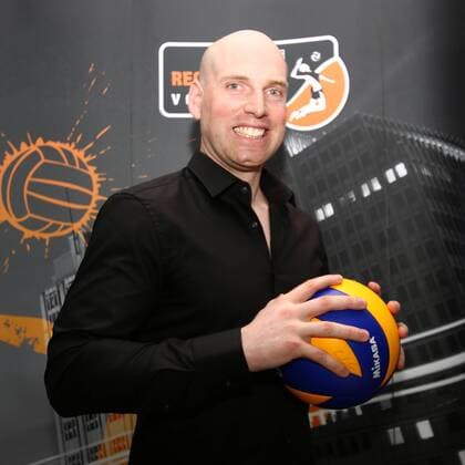 Volleyball, Herren, Saison 2016 17, 1. Bundesliga, Pressekonferenz BR Volleys, Cheftrainer Luke Reynolds (Berlin Recycling Volleys), 16.05.17, Copyright: xMichaelxHundtx xMatthiasxKochx