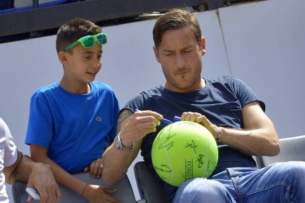 Francesco Totti Roma 16-05-2017 Foro Italico Tennis Internazionali BNL d Italia Photo Antonietta Baldassarre Insidefoto BaldassarrexStaccio