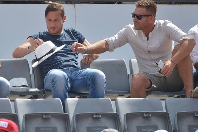 Bilder des Tages - SPORT Francesco Totti Roma 16-05-2017 Foro Italico Tennis Internazionali BNL d Italia Photo Antonietta Baldassarre Insidefoto BaldassarrexStaccio