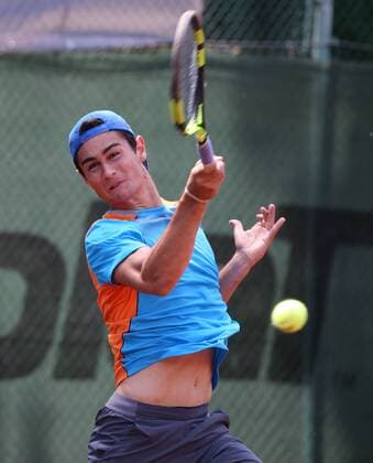 TENNIS - International Spring Bowl MOEDLING,AUSTRIA,16.MAY.17 - TENNIS - International Spring Bowl. Image shows Gabriel Huber (AUT). GEPAxpictures xMarioxKneisl