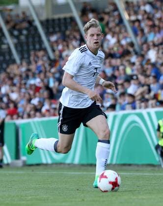 Großaspach, Fußball U18 Länderspiel Deutschland vs. Italien: Arne Maier (GER)