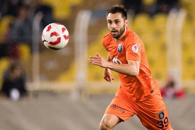 Erdem Alparslan of Istanbul Medipol Basaksehir FKduring the Turkish Spor Toto Super Lig football match between Fenerbahce and Medipol Basaksehir FK on May 17, 2017 at the Sukru Saracoglu stadium in Istanbul, Turkey Fenerbahce SK v Medipol Basaksehir FK Turkish Spor Toto Super Lig 2016 2017 xVIxVIxImagesx xGerritxvanxKeulenxIVx 7816264