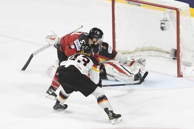 IIHF Eishockey-WM 2017 Canada - Germany on 17.05.2017 at Lanxess Arena in Cologne Tor zum 2:0 durch Jeff Skinner ( 53 Team Canada) wd
