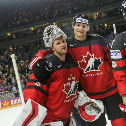 Calvin Pickard (CAN), Colton Parayko (CAN), Kanada - Deutschland Koeln Copyright: xHorn xEibner-Pressefotox EP_BHN