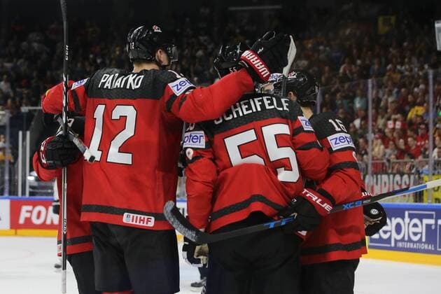 Mark Scheifele (CAN) erzielt das Tor zum 1:0, Kanada - Deutschland Koeln Copyright: xHorn xEibner-Pressefotox EP_BHN