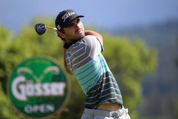 GOLF - Goesser Open MARIA LANKOWITZ,AUSTRIA,18.MAY.17 - GOLF - Goesser Open, GC Erzherzog Johann. Image shows Antoine Rozner (FRA). GEPAxpictures xChristianxWalgram