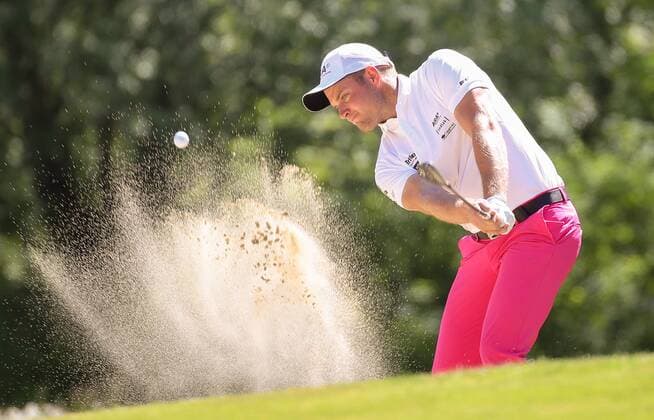GOLF - Goesser Open MARIA LANKOWITZ,AUSTRIA,19.MAY.17 - GOLF - Goesser Open, GC Erzherzog Johann. Image shows Bernard Neumayer (AUT). GEPAxpictures xChristianxWalgram