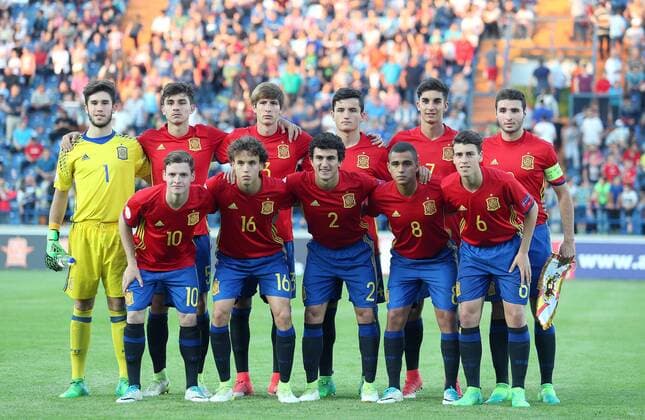 U-17 Finals ENG-SPA - Varazdin, Croatia 19.05.2017., Varazdin, Croatia - UEFA U-17 European Championship EM Europameisterschaft finals, England vs Spain.  SanjinxStrukic PIXSELL