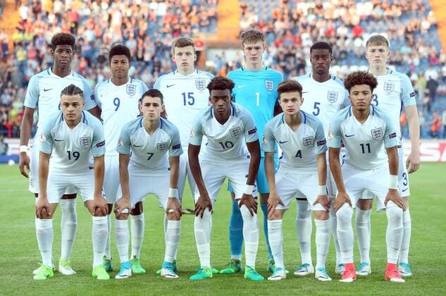 U-17 Finals ENG-SPA - Varazdin, Croatia 19.05.2017., Varazdin, Croatia - UEFA U-17 European Championship EM Europameisterschaft finals, England vs Spain.  SanjinxStrukic PIXSELL