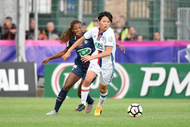 Kumagai Saki (Lyon) FOOTBALL : Paris SG - Lyon - Finale Coupe de France Feminines - 19 05 2017 BrunoPerrel Panoramic BrunoP 