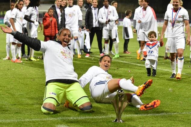 Lyon vainqueur de la coupe de France FOOTBALL : Paris SG - Lyon - Finale Coupe de France Feminines - 19 05 2017 BrunoPerrel Panoramic BrunoP 