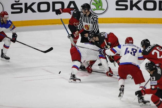 IIHF WM 2017, Kanada - Russland, 20.05.2017 Mark Scheifele (Kanada, 55); IIHF WM 2017, Kanada - Russland am 20.05.2017 in der Lanxess-Arena in Koeln (Deutschland). xadx