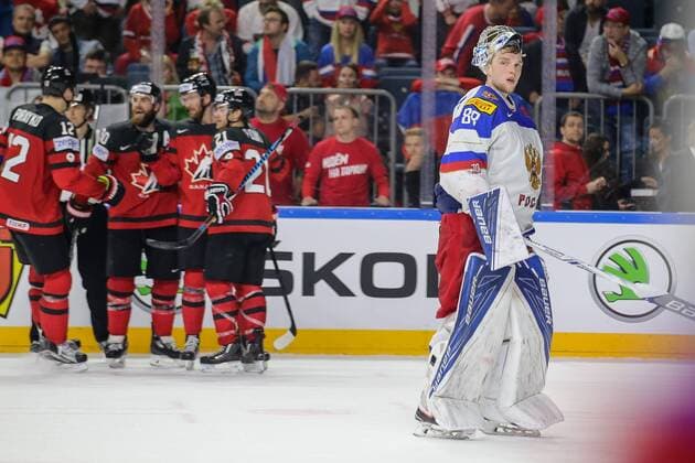 Andrei Vaseilevski (RUS), Sean Couturier (CAN) erzielt das Siegtor zum 4:2 Endstand, Kanada - Russland Koeln Copyright: xHorn xEibner-Pressefotox EP_bhorn