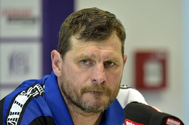 20-05-2017 pmk MZ116481 Fussball Herren 3.Liga Saison 2016 2017 VfL Osnabrueck - SC Paderborn Pressekonferenz Steffen Baumgart -Trainer- Paderborn