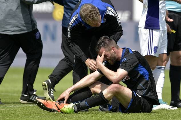 Themen der Woche - SPORT 20-05-2017 pmk MZ116171 Fussball Herren 3.Liga Saison 2016 2017 VfL Osnabrueck - SC Paderborn Koen VAN DER BIEZEN (09) Paderborn