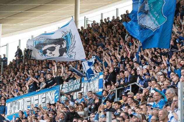 Fans, TSG 1899 Hoffenheim gegen FC Augsburg, Fussball, 1. Bundesliga, 34. Spieltag, 34. Spieltag, Saison 16 17, 20.05.2017, Sinsheim Copyright: xWalther xEibner-Pressefotox EP_swr