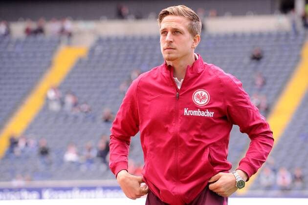 Fußball 1. Bundesliga 34. Spieltag Eintracht Frankfurt - RB Leipzig am 20.05.2017 in der Commerzbank-Arena in Frankfurt Bastian Oczipka ( Frankfurt ) xJKx