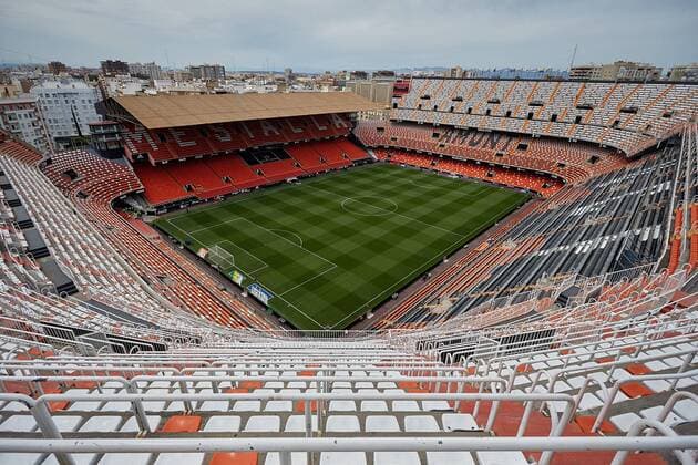FuÃŸball, Stadiongeschichte FC Valencia May 21st 2017, Valencia, Spain; La Liga football Valencia CF versus Villarreal CF; General view of the stadium prior to the game; xDavidxAliagax  ActionPlus11882005